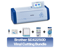 Brother ScanNCut SDX2250D + Vinyl Cutting Bundle